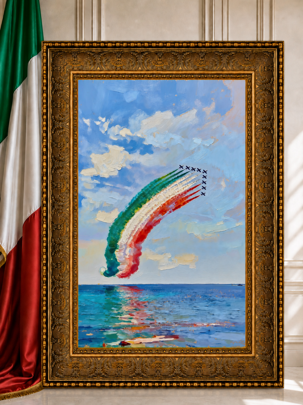 Frecce Tricolori - "Les Flèches Tricolores sur la Mer"