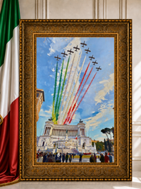 Frecce Tricolori - "L'Autel de la Patrie"