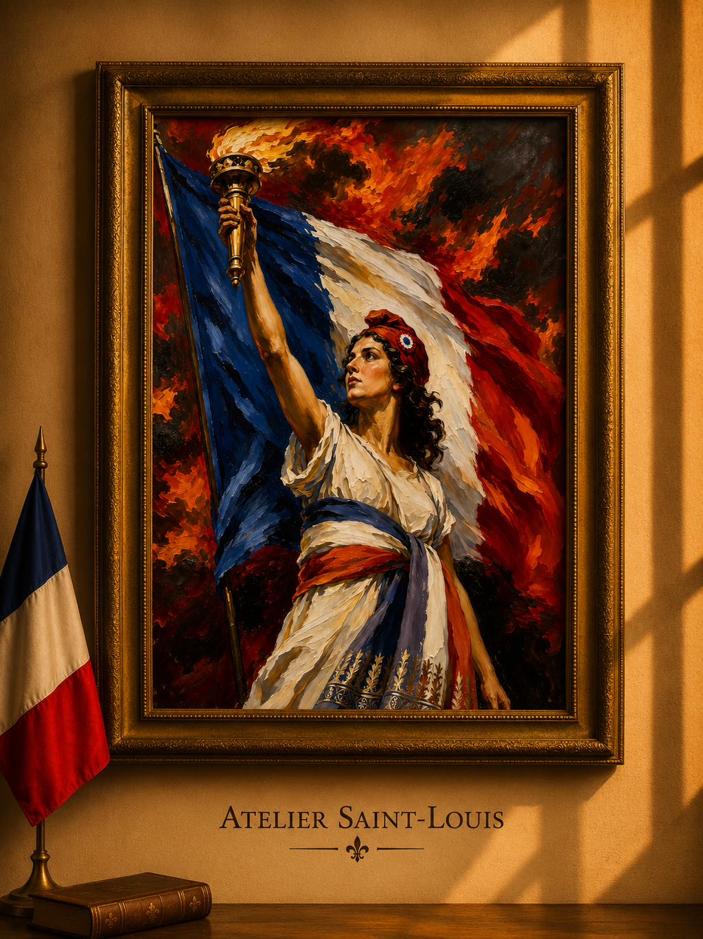 Propagande : "La Flamme Française"
