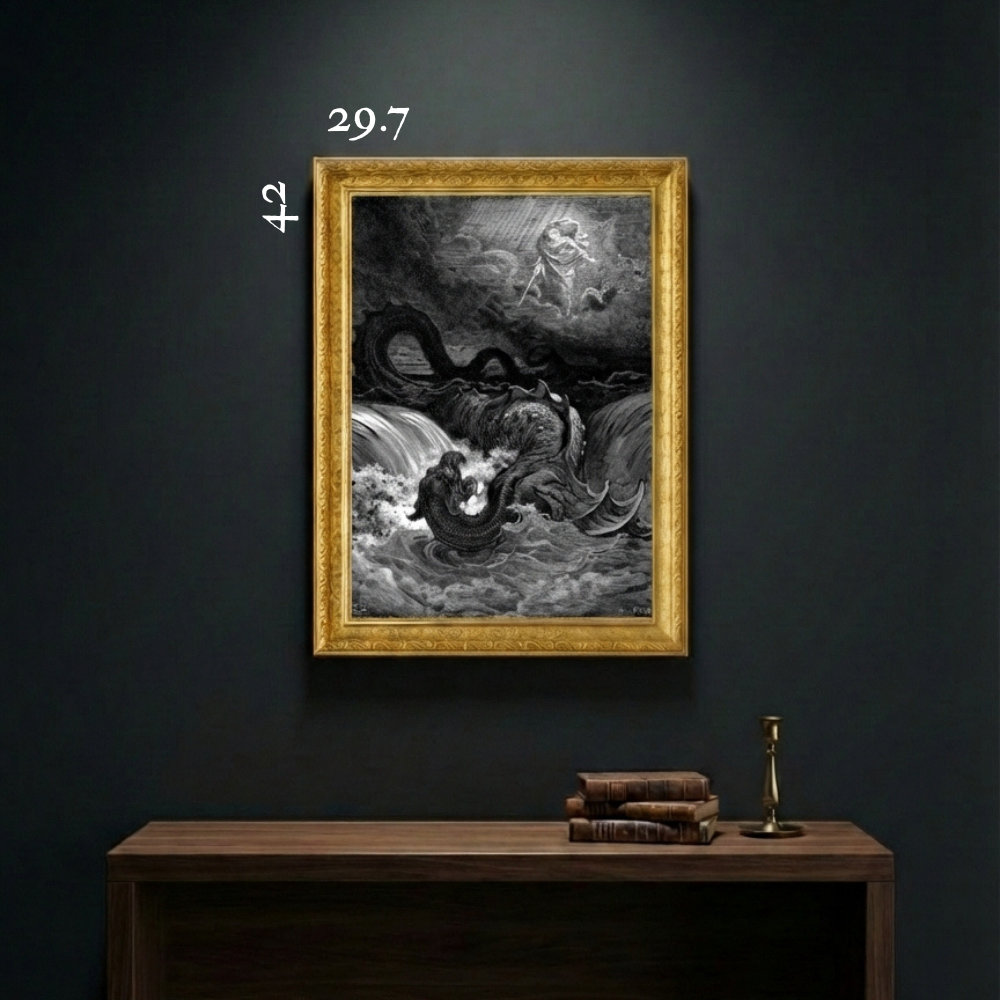 Gustave Doré - "La Destruction du Léviathan"