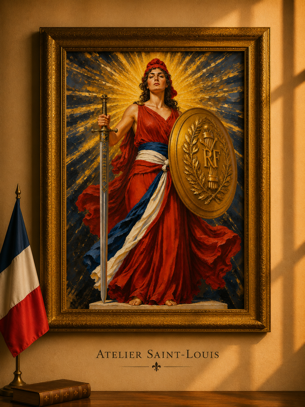 Propagande : "La Gardienne de la République"