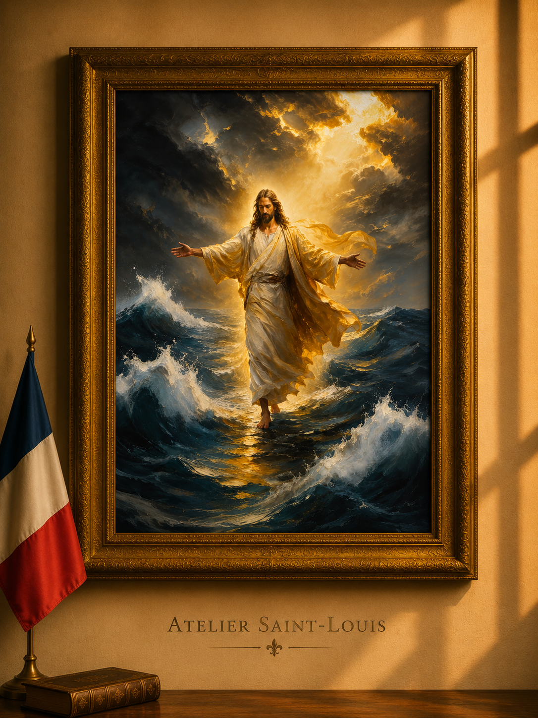 Jésus Christ - "Jésus marchant sur les eaux"