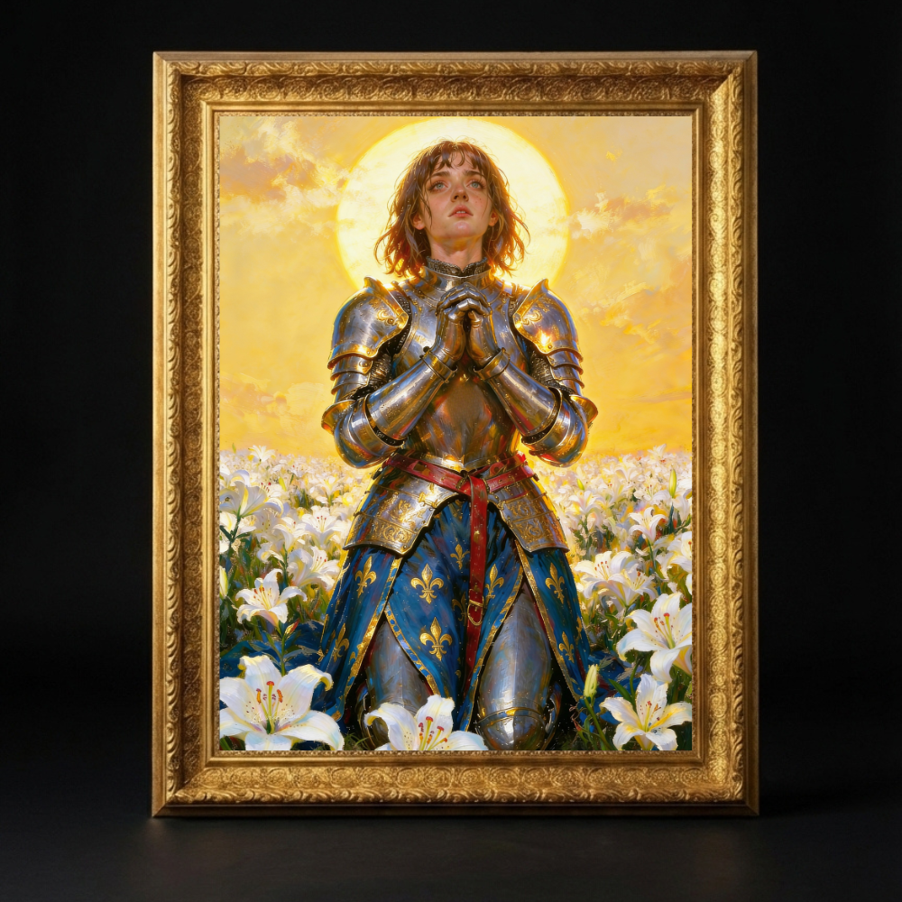 Jeanne d'Arc - "Fleurs de Lys"