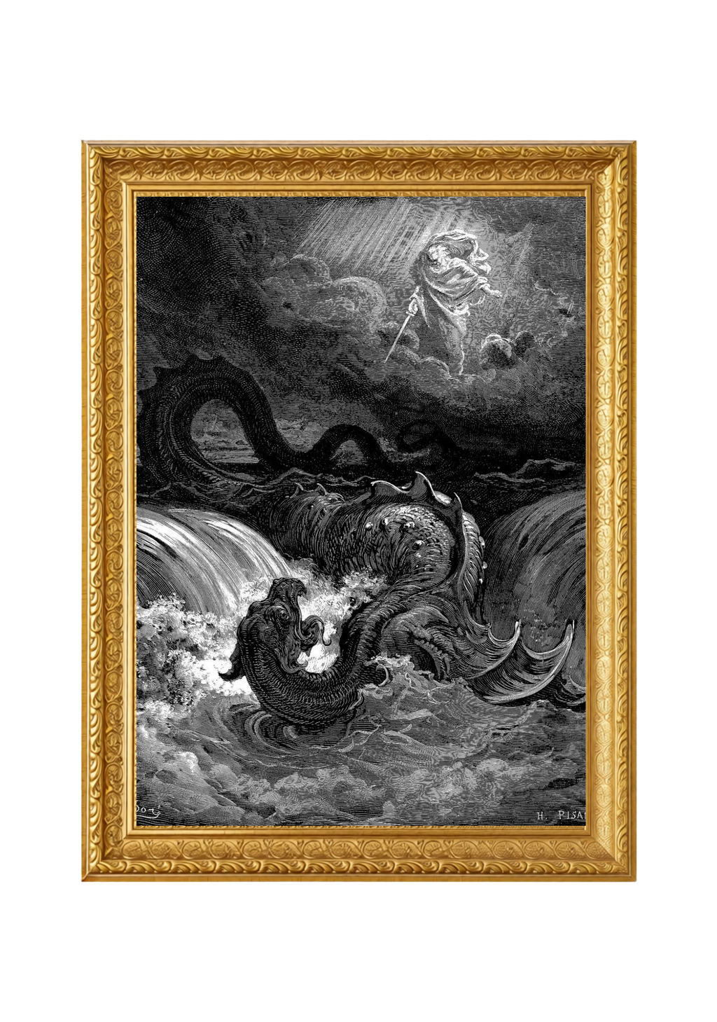 Gustave Doré - "La Destruction du Léviathan"