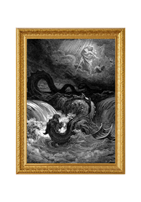 Gustave Doré - "La Destruction du Léviathan"