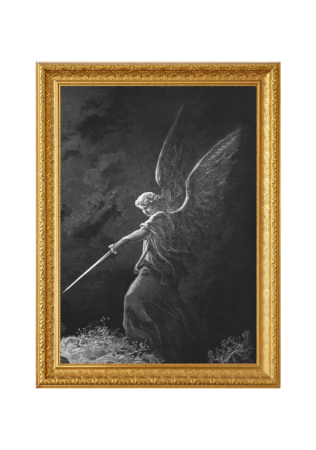 Gustave Doré - "L'Ange apparaît à Balaam"