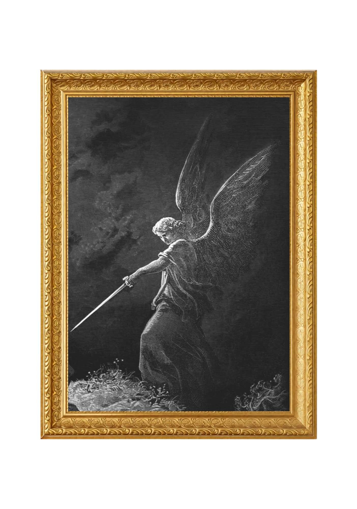 Gustave Doré - "L'Ange apparaît à Balaam"