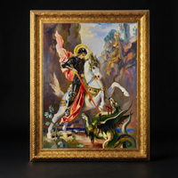 Gustave Moreau - "Saint Georges terrassant le dragon"