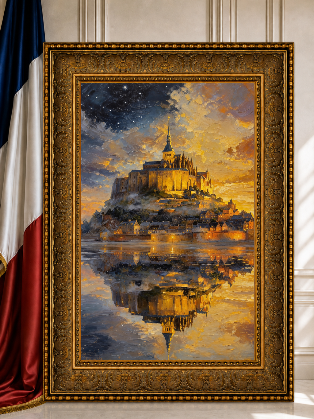Edifici di Francia: "Il Mont-Saint-Michel"