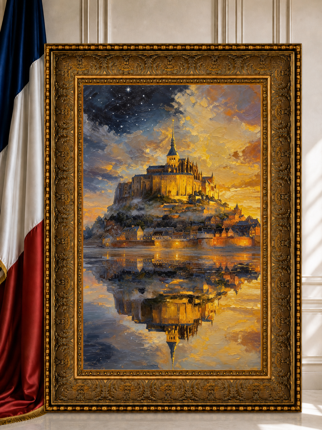 Edifici di Francia: "Il Mont-Saint-Michel"