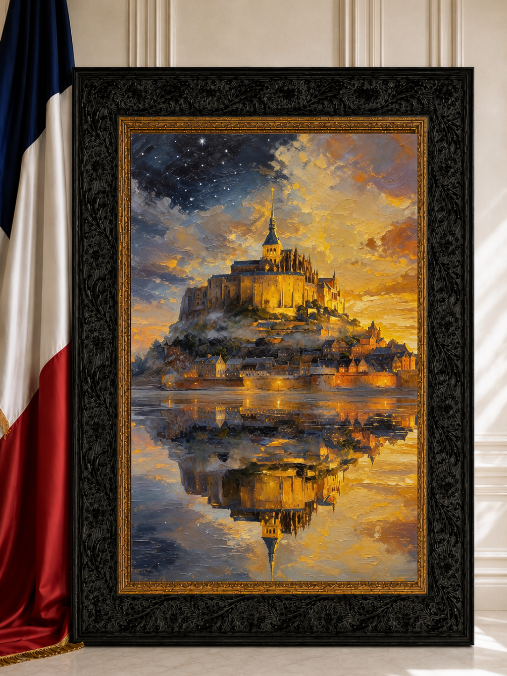 Edifici di Francia: "Il Mont-Saint-Michel"