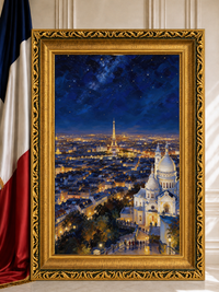 Edifici di Francia: "La veglia del Sacré-Cœur"